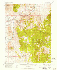 Download a high-resolution, GPS-compatible USGS topo map for Dayton, NV (1958 edition)