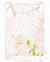 preview thumbnail of historical topo map of Elko County, NV in 1957