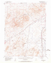 Download a high-resolution, GPS-compatible USGS topo map for Desert Peak, NV (1964 edition)