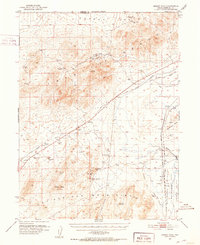 Download a high-resolution, GPS-compatible USGS topo map for Desert Peak, NV (1953 edition)