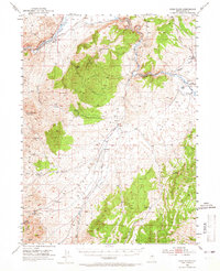 Download a high-resolution, GPS-compatible USGS topo map for Dixie Flats, NV (1965 edition)