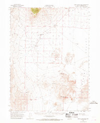 Download a high-resolution, GPS-compatible USGS topo map for Donna Schee Peak, NV (1968 edition)