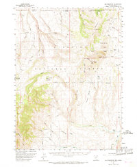 Download a high-resolution, GPS-compatible USGS topo map for Elk Mountain, NV (1968 edition)