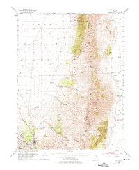 Download a high-resolution, GPS-compatible USGS topo map for Eureka, NV (1975 edition)