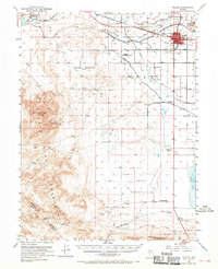 Download a high-resolution, GPS-compatible USGS topo map for Fallon, NV (1970 edition)