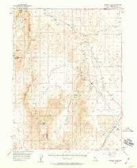Download a high-resolution, GPS-compatible USGS topo map for Fireball Ridge, NV (1959 edition)
