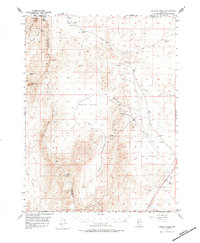 Download a high-resolution, GPS-compatible USGS topo map for Fireball Ridge, NV (1984 edition)