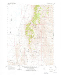 Download a high-resolution, GPS-compatible USGS topo map for Fox Range, NV (1978 edition)