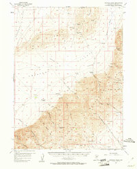 Download a high-resolution, GPS-compatible USGS topo map for Frenchie Creek, NV (1961 edition)