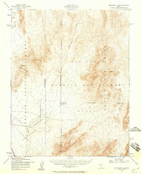 Download a high-resolution, GPS-compatible USGS topo map for Frenchman Lake, NV (1958 edition)