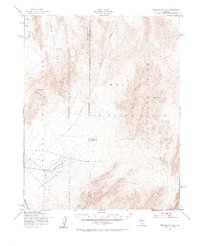 Download a high-resolution, GPS-compatible USGS topo map for Frenchman Lake, NV (1964 edition)