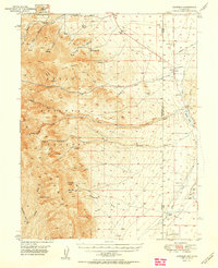 Download a high-resolution, GPS-compatible USGS topo map for Garrison, NV (1951 edition)