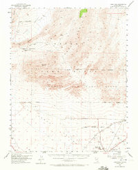 1952 Map of North Las Vegas, NV, 1972 Print