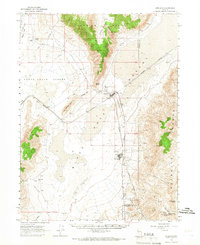 Download a high-resolution, GPS-compatible USGS topo map for Gerlach, NV (1966 edition)