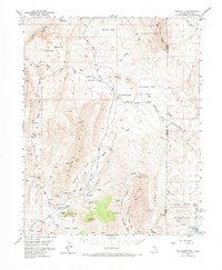 Download a high-resolution, GPS-compatible USGS topo map for Gold Butte, NV (1973 edition)