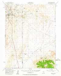 Download a high-resolution, GPS-compatible USGS topo map for Goldfield, NV (1964 edition)