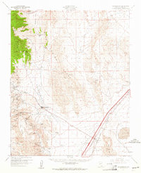Download a high-resolution, GPS-compatible USGS topo map for Goodsprings, NV (1961 edition)