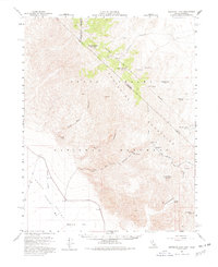 Download a high-resolution, GPS-compatible USGS topo map for Grapevine Peak, NV (1978 edition)