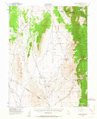 Download a high-resolution, GPS-compatible USGS topo map for Green Springs, NV (1963 edition)