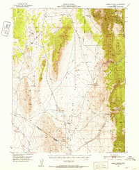Download a high-resolution, GPS-compatible USGS topo map for Green Springs, NV (1952 edition)