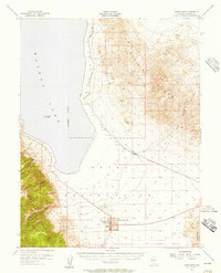 Download a high-resolution, GPS-compatible USGS topo map for Hawthorne, NV (1957 edition)