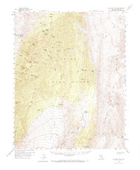 Download a high-resolution, GPS-compatible USGS topo map for Hayford Peak, NV (1972 edition)