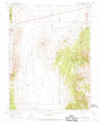 Download a high-resolution, GPS-compatible USGS topo map for Hickison Summit, NV (1970 edition)
