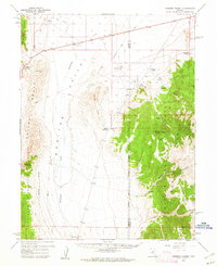 Download a high-resolution, GPS-compatible USGS topo map for Hickison Summit, NV (1961 edition)