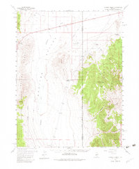 Download a high-resolution, GPS-compatible USGS topo map for Hickison Summit, NV (1983 edition)