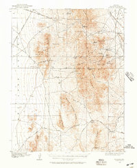 preview thumbnail of historical topo map of Lincoln County, NV in 1916