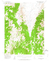 Download a high-resolution, GPS-compatible USGS topo map for Horse Heaven Mtn, NV (1963 edition)