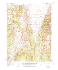 Download a high-resolution, GPS-compatible USGS topo map for Horse Heaven Mtn, NV (1975 edition)