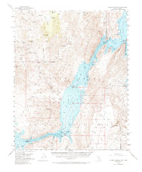 Download a high-resolution, GPS-compatible USGS topo map for Iceberg Canyon, NV (1974 edition)