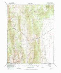 Download a high-resolution, GPS-compatible USGS topo map for Illipah, NV (1985 edition)