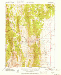 Download a high-resolution, GPS-compatible USGS topo map for Illipah, NV (1952 edition)