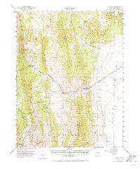 Download a high-resolution, GPS-compatible USGS topo map for Illipah, NV (1972 edition)