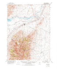 Download a high-resolution, GPS-compatible USGS topo map for Imlay, NV (1976 edition)