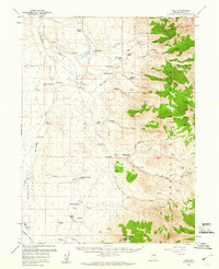 Download a high-resolution, GPS-compatible USGS topo map for Jiggs, NV (1960 edition)