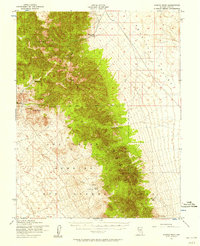 Download a high-resolution, GPS-compatible USGS topo map for Kawich Peak, NV (1958 edition)