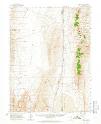 Download a high-resolution, GPS-compatible USGS topo map for Kumiva Peak, NV (1966 edition)