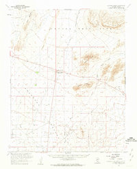 Download a high-resolution, GPS-compatible USGS topo map for Lathrop Wells, NV (1962 edition)