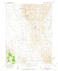 preview thumbnail of historical topo map of Pershing County, NV in 1961
