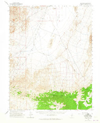 Download a high-resolution, GPS-compatible USGS topo map for Lida Wash, NV (1965 edition)