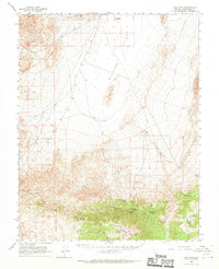 Download a high-resolution, GPS-compatible USGS topo map for Lida Wash, NV (1969 edition)