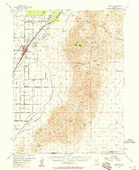 Download a high-resolution, GPS-compatible USGS topo map for Lovelock, NV (1958 edition)