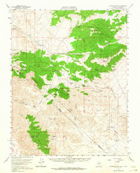 Download a high-resolution, GPS-compatible USGS topo map for Magruder Mtn, NV (1964 edition)