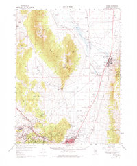 Download a high-resolution, GPS-compatible USGS topo map for McGill, NV (1975 edition)