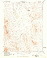 Download a high-resolution, GPS-compatible USGS topo map for Mellan, NV (1958 edition)
