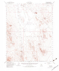 Download a high-resolution, GPS-compatible USGS topo map for Mellan, NV (1983 edition)