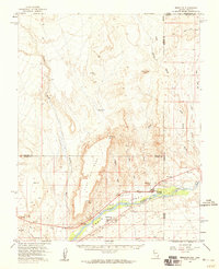 Download a high-resolution, GPS-compatible USGS topo map for Mesquite, NV (1959 edition)